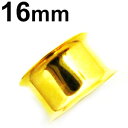 18GP ボディピアス 18金ゴールド ダブルフレアイヤーレット 【 16mm】(7,9)mm★メール便翌日到着300円★