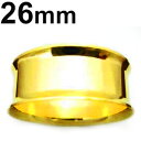 18GP ボディピアス 18金ゴールド ダブルフレアイヤーレット 【 26mm】(7,9)mm★メール便翌日到着300円★