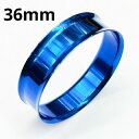 BL ボディピアス ブルーニオビウム ダブルフレアイヤーレット 【 36mm】★メール便翌日到着300円★