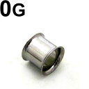 SS ボディピアス サージカルステンレス ダブルフレアイヤーレット 【 0G】(7,9)mm★メール便翌日到着300円★