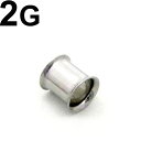 SS ボディピアス サージカルステンレス ダブルフレアイヤーレット 【 2G】★メール便翌日到着300円★
