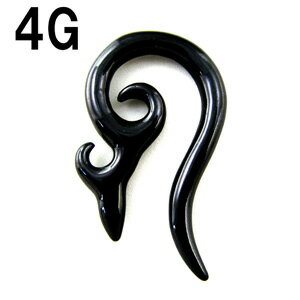 BK ボディピアス ブラックチタン フックタイプトライバル 【 4G】 メール便翌日到着★ BK ボディピアス ブラックチタン フックタイプトライバル 【 4G】 メール便翌日到着★