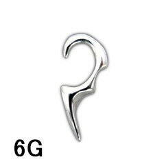 SS ボディピアス サージカルステンレス トライバルタイプA 【 6G】 ★メール便翌日到着300円★