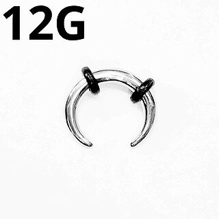 SS ボディピアス サージカルステンレス サークルタスクプレーンタイプ 【 12G】 メール便翌日到着★ SS ボディピアス サージカルステンレス サークルタスクプレーンタイプ 【 12G】 メール便翌日到着★