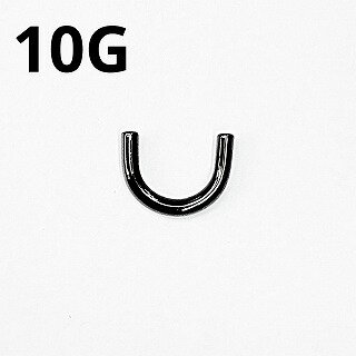 BK ボディピアス ブラックチタン セプタム カーブ 【10G】★メール便翌日到着300円★ BK ボディピアス ブラックチタン セプタム カーブ 【10G】★メール便翌日到着300円★