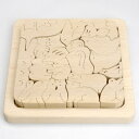 木のおもちゃ パズル(どうぶつ・19ピース)動物セット(3)