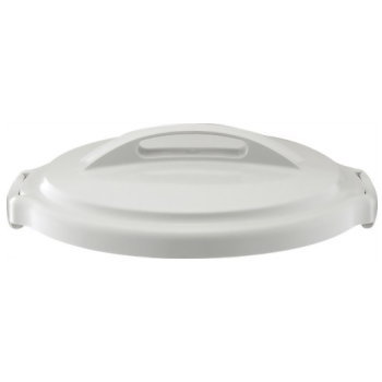 丸型 ポリペール 蓋 130G 新ベルク グレー PP製 [2]