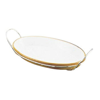 シェーンバルド用ホルダー 36cm用 UK●36cm用●外寸:490×240×H125●※皿はグラタン皿オーバルシェーンバルドを参照下さい。(別売)●直火にはかけられません。●シェーンバルドオーブンウェア●ドイツの国民性が生んだ丈夫なオーブンウェア。作りたての味と温かさをそのままオーブンから食卓へ。※メーカー希望小売価格はメーカーカタログに基づいて掲載しています。（カタログ表示価格は消費税が含まれていません）