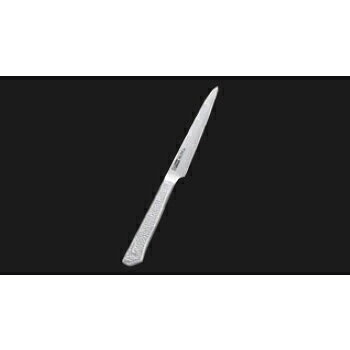 ペティナイフ細 010WSM 10cm Mタイプ グレスデン●刃渡寸法:10cm●庖丁は両刃、右仕様となります。●特長:衛生的で耐久性の高いステンレスハンドルです。手入れが簡単でサビず、臭いもつきません。バランスは従来のグレスデンを継承にしています。※メーカー希望小売価格はメーカーカタログに基づいて掲載しています。（カタログ表示価格は消費税が含まれていません）