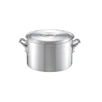 半寸胴鍋 キング 目盛付 アルミ 21cm