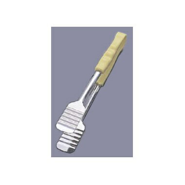 ケーキトング 抗菌PP柄 イエロー 3Y 25cm