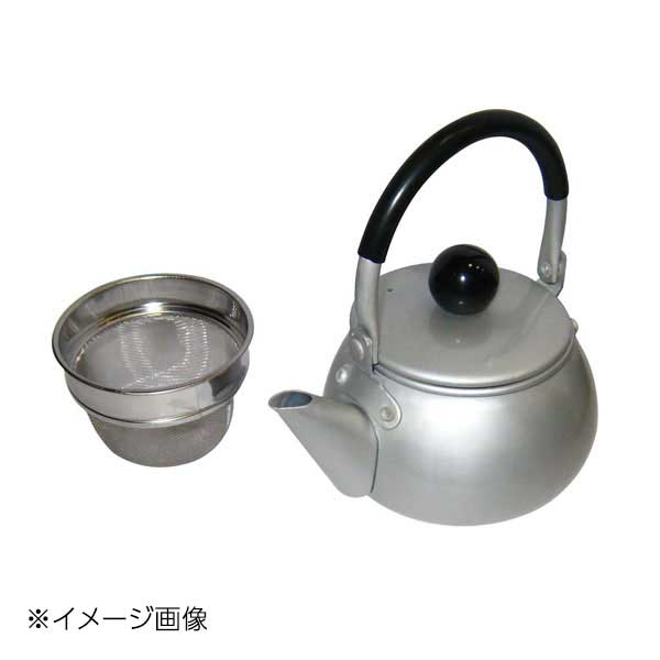 急須 ドリーム アルミ ツル付 シルバー 0.6L（リットル）