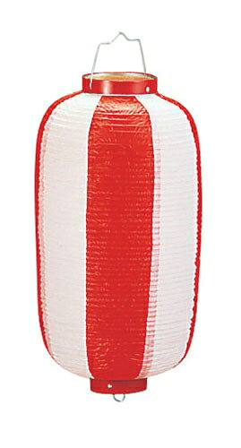 サイズ9号カラー赤/白外径×高さ（mm）240×520質量（kg）0.19※メーカー希望小売価格はメーカーカタログに基づいて掲載しています。（カタログ表示価格は消費税が含まれていません）※提灯、各種特注承ります。※20、25、30号:竹骨組仕上※20、25、30号のみ 直送 運賃別途 全国 受注生産品 納期:約1ヶ月