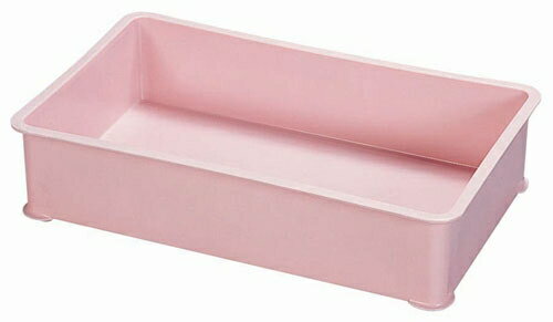 サンコー PP特大カラー番重 ばんじゅう A型 ピンク （ABV8703）