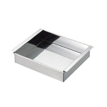 玉子豆腐器 関西型 ハンダ付 18-8（ステンレス） 30cm