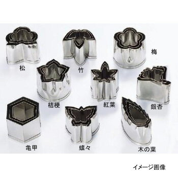 抜型 #5 本職用 厚口 蝶々 18-8（ステンレス）