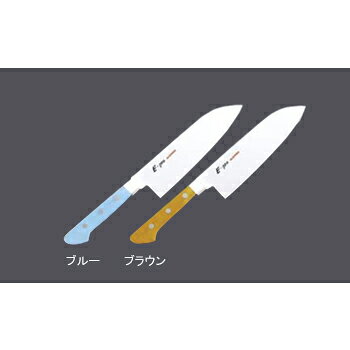 E-PRO モリブデン三徳型 16.5cm ブラウン EBM●刃渡寸法:16.5cm●カラー:ブラウン●庖丁は両刃、右仕様となります。●プロ仕様口金付●HACCP対応7色カラー●さびに強く耐久性に優れたモリブデン鋼●耐熱120℃の特殊樹脂ハンドル…食器洗浄機,温風殺菌OK(100℃以下の設定)※メーカー希望小売価格はメーカーカタログに基づいて掲載しています。(カタログ表示価格は消費税が含まれていません)