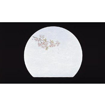 懐石まっと WH-9 尺三 半月 桜 抗菌 和紙 （100枚入）