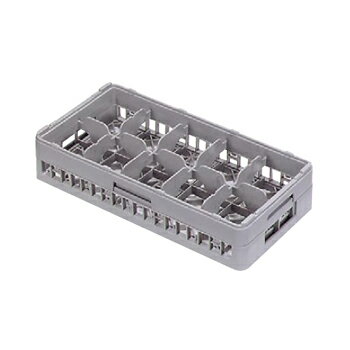 グラスラック HG-10-125 10仕切りハーフサイズBK グラスラック HG-10-125 10仕切りハーフサイズBK