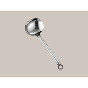 お玉 穴無 食道楽 18-8（ステンレス） 大 （φ78）