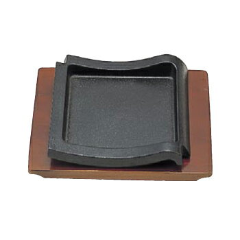 ステーキ皿 瓦 鉄製 SN