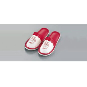スリッパ S-1290T 子供用 レッド （01） 22cm