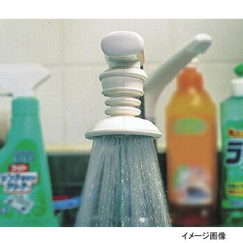 キッチンシャワー 蛇口用 白の商品画像