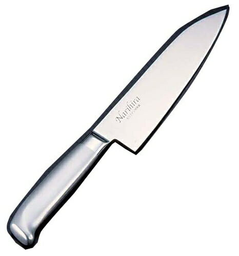サイズ（cm）18全長（mm）310質量（g）150背厚（mm）2.0※メーカー希望小売価格はメーカーカタログに基づいて掲載しています。（カタログ表示価格は消費税が含まれていません）オールステンレス一体構造※包丁の表示サイズは、すべて刃渡り寸法となっております。