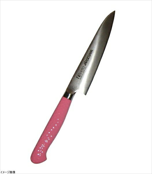 ハセガワ 抗菌カラー庖丁 ペティーナイフ 15cm ピンク MPK-15