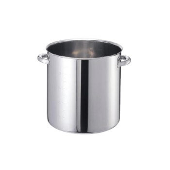 寸胴鍋 蓋無 モリブデンジ2 （目盛付） 27cm