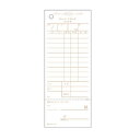 デザインお会計票製本タイプ 2101(100枚×20冊)