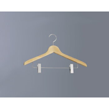 ハンガー クリップ付 ロッキー20 木製