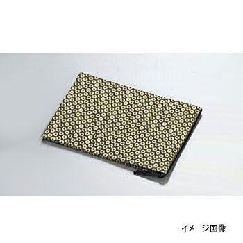 メニューブック 華-106 ヨコ長和風 紺 布地小花 えいむ