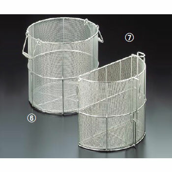Basket, Cart - スープ取りザル 半円型 18-8（ステンレス） 30cm用
