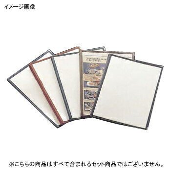 メニューブック LTB-48 クリアテーピング 赤 えいむ