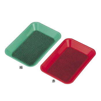 カルトン(つり銭受け) DT-100G 角型・マット付 緑