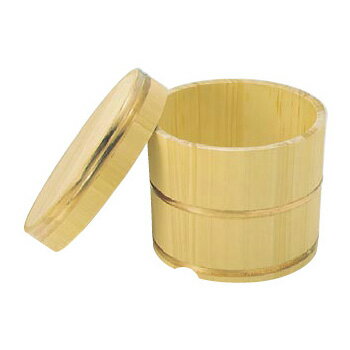 Boiled Rice Container - 飯枢 かぶせ蓋型 さわら製 18cm