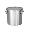 密閉容器 両手付 18-8(ステンレス) CTH 56.5cmH