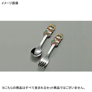 Fork - お子様フォーク 共柄 たぬきさん