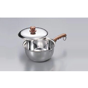 ミルクパン 蓋付 18-8（ステンレス） MA 13cm