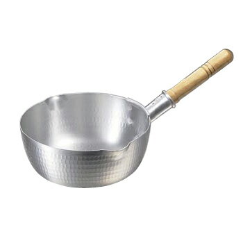 雪平鍋 両口・打出 アルミ ナカオ 16.5cm