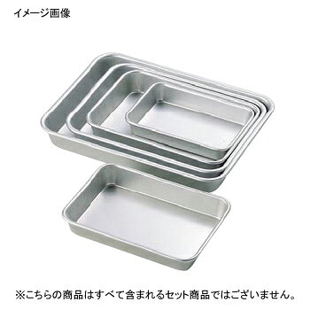 浅バット N型 アルマイト 12号 260×190×30