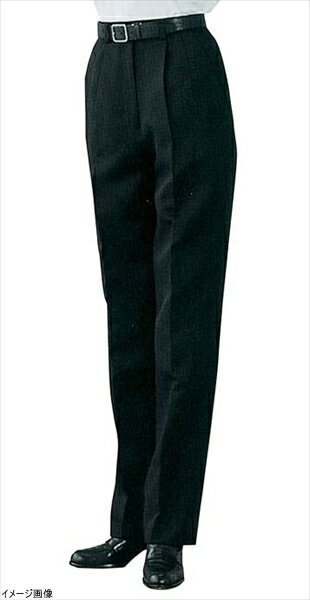 スラックス 11号 女子用ツータック 黒 DL2973-9