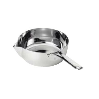 デンジ片手鍋 共柄 18-0（ステンレス） MA 22cm
