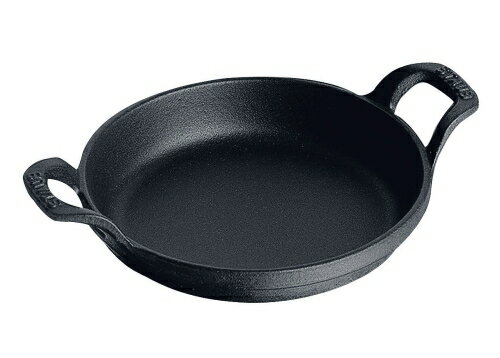 ストウブ staub ミニ ラウンドディッシュ 12cm 黒 40509-472 日本業務用