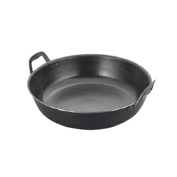 揚鍋 鉄製 ナカオ 42cm （板厚3.2mm）