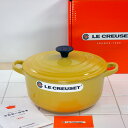 ル・クルーゼ（Le Creuset） ココットロンド 22cm クインスイエロー （日本正規販売品） ...