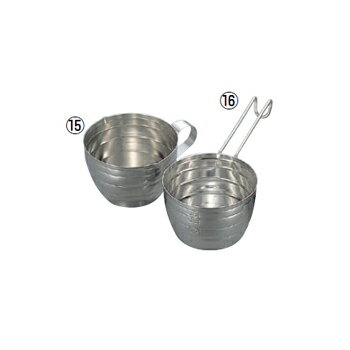 Measuring Cups - 計量カップ 湯煎用 IKD抗菌 18-8（ステンレス） 200cc