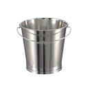 バケツ 溶接 18-8(ステンレス) 15L (リットル)