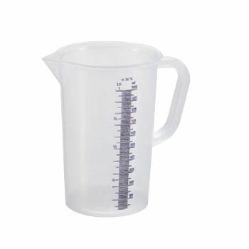Measuring Cups - 水マス 手付 PP製 #48036 3L （リットル）